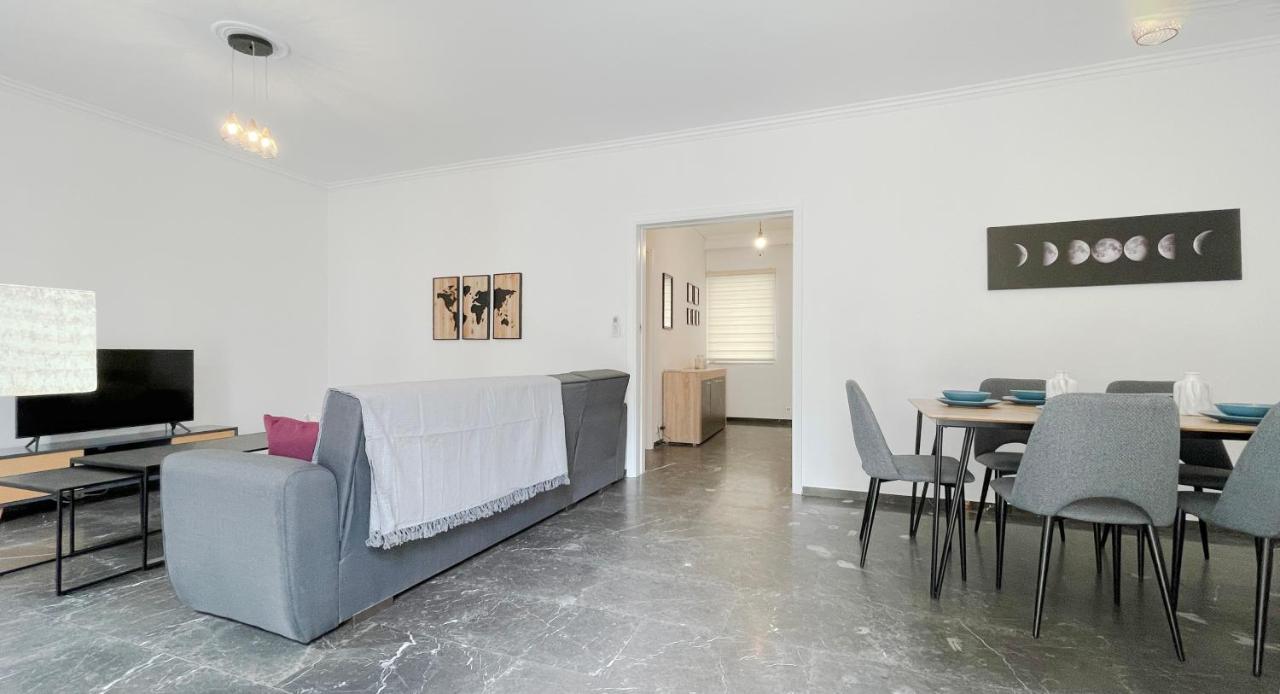 Апартаменти Filis Sunny 80Sqm Apt In Viktoria Афіни Екстер'єр фото