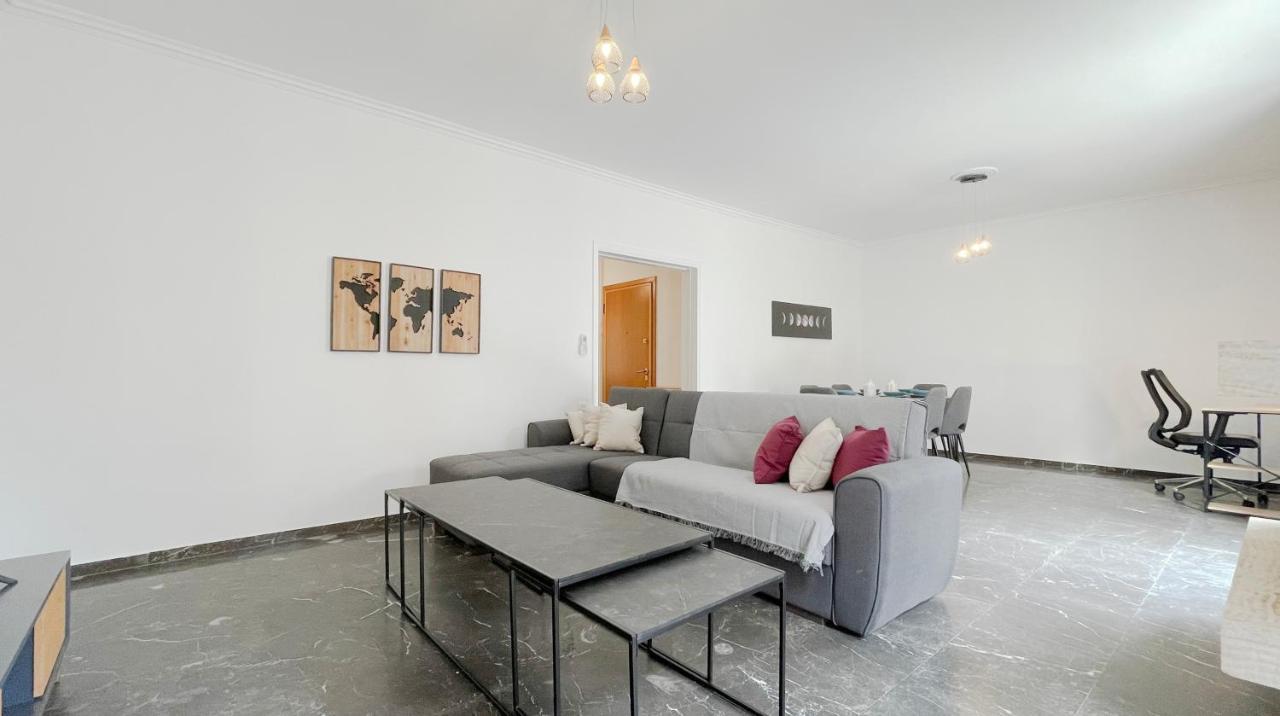 Апартаменти Filis Sunny 80Sqm Apt In Viktoria Афіни Екстер'єр фото
